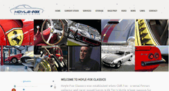 Desktop Screenshot of hoylefoxclassics.co.uk